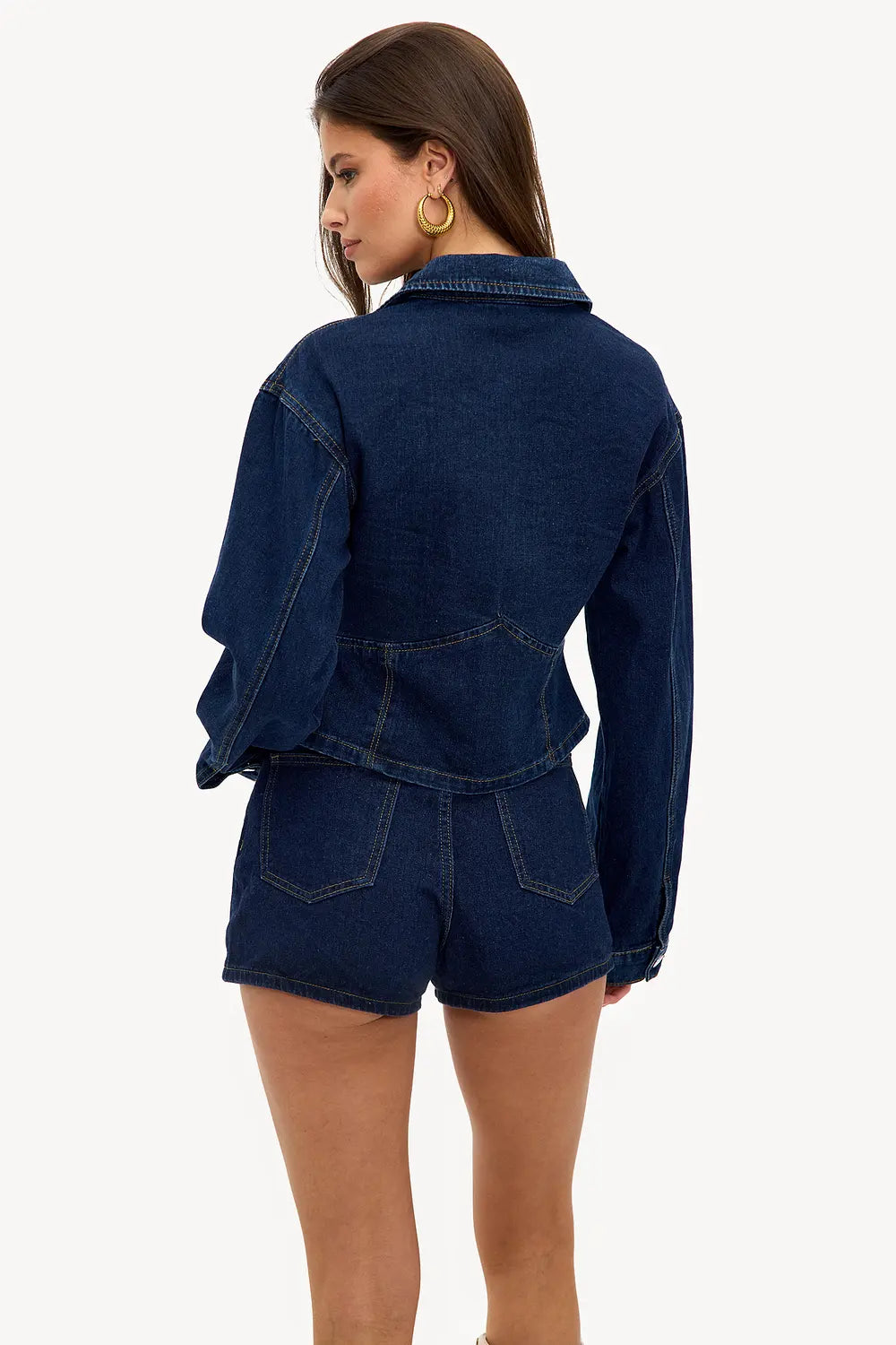 Chantalle Donker blauw jacket